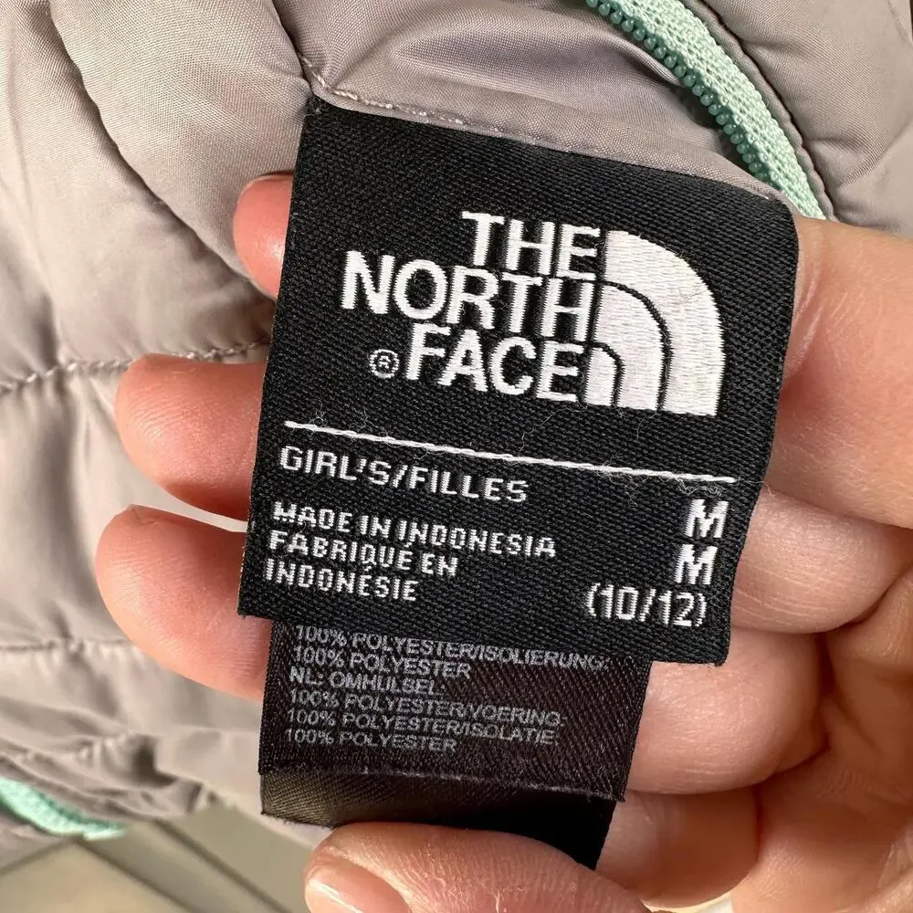 The North Face Girls Mossbud Swirl Reversible‎ Jacket Medium 10/12